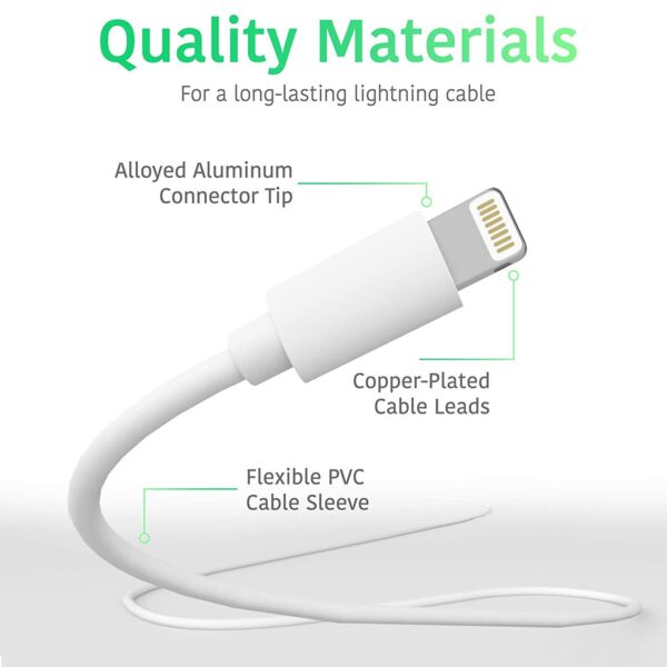 TalkWorks iPhone Charger Lightning Cable 10ft Long - Image 4