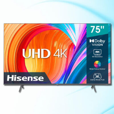 Hisense 75″ Television, 4K Ultra HD LED Smart TV 75A7H