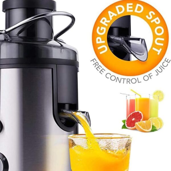 SOKANY SK-4000 800W Fruit and Vegetable Juicer Stainless Steel Juicer - Image 2