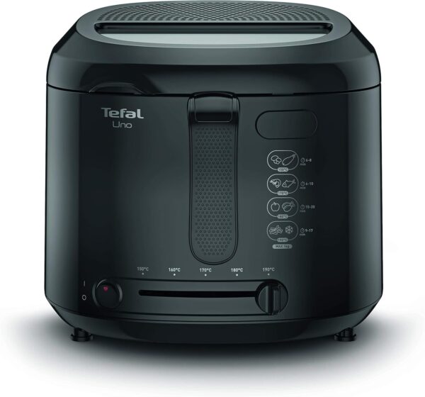 Tefal Uno FF203840 Deep Fryer 1 kg 4 Portions Black